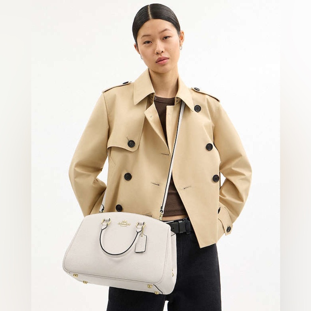 COACH Savannah Carryall Satchel Bag 😍🤍 - Picture 12 of 17